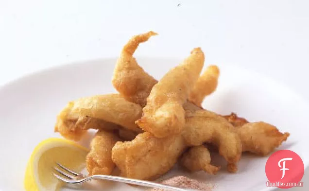 Sole Goujons com sal de páprica