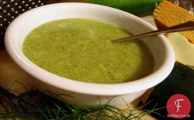 Sopa De Abobrinha Herbed