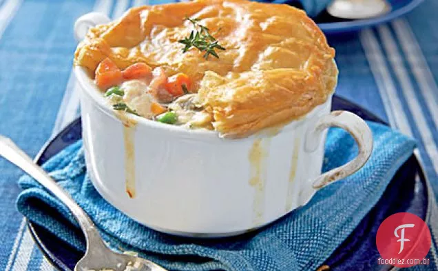 Torta De Frango-Bacon Carregada