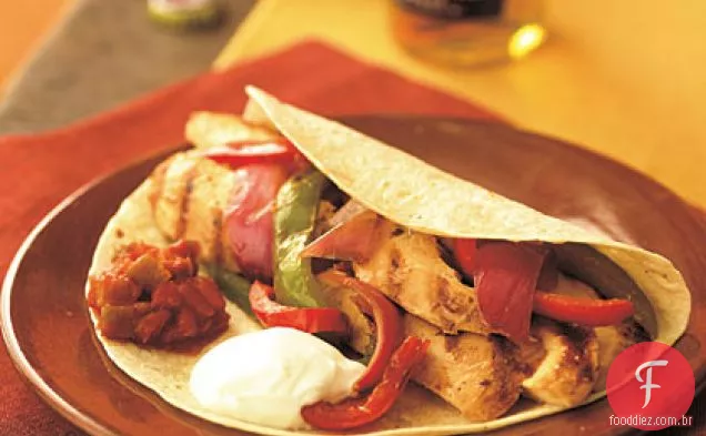 Sizzling Frango Fajitas