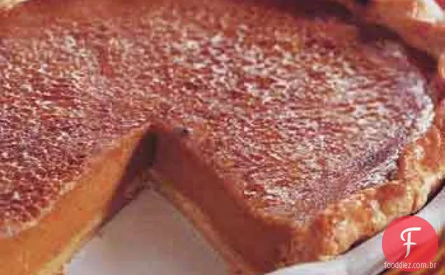 Torta De Abóbora Brûlée