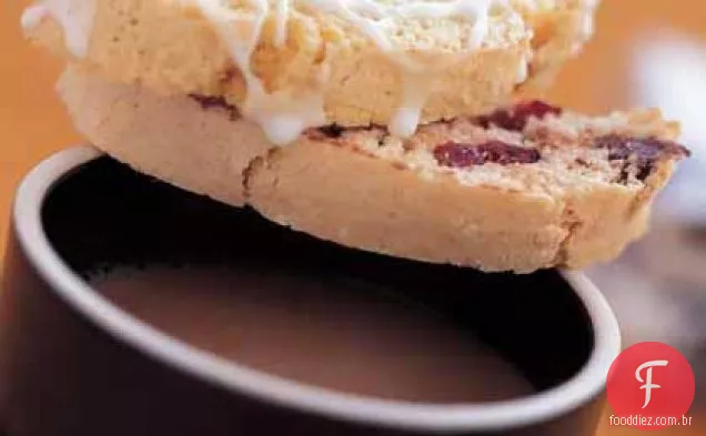 Biscotti de Limão Com chuvisco de limão azedo