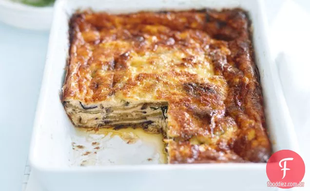 Berinjela Ricota E Parmesão Assar