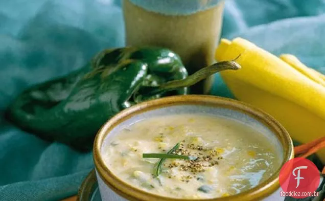 Milho-e-Poblano Chowder