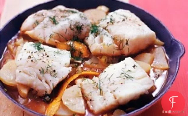 Bacalhau Com Erva-Doce E Batatas