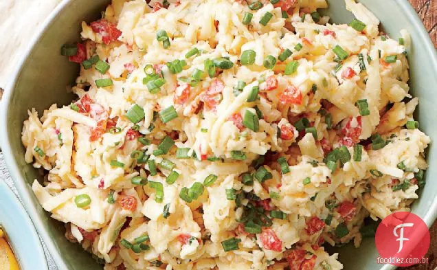 Queijo Cheddar-Chive Pimiento Branco