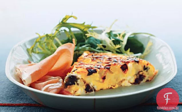 Batata e Boursin Frittata