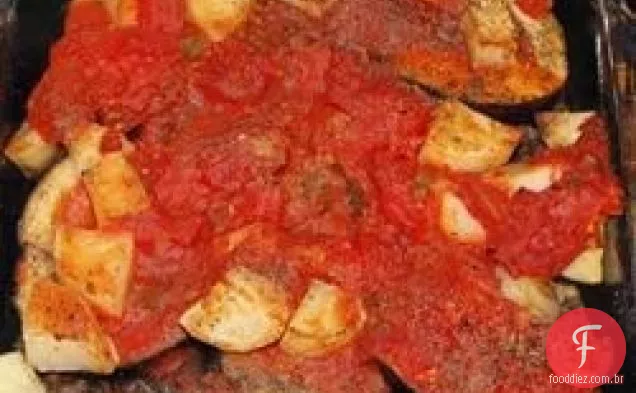 Berinjela Assada Libanesa