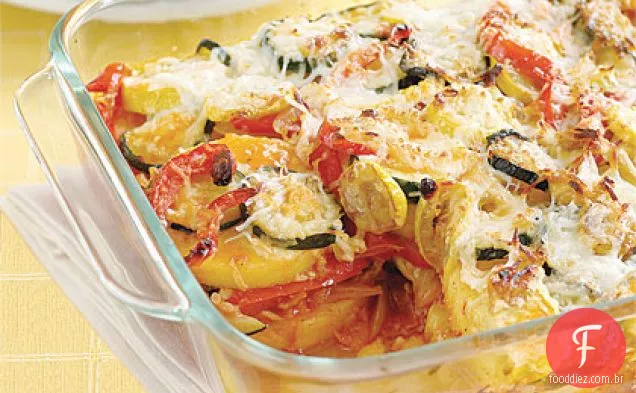 Lasanha Polenta Vegetal
