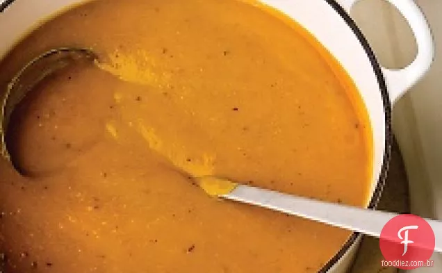 Sopa De Abóbora Assada