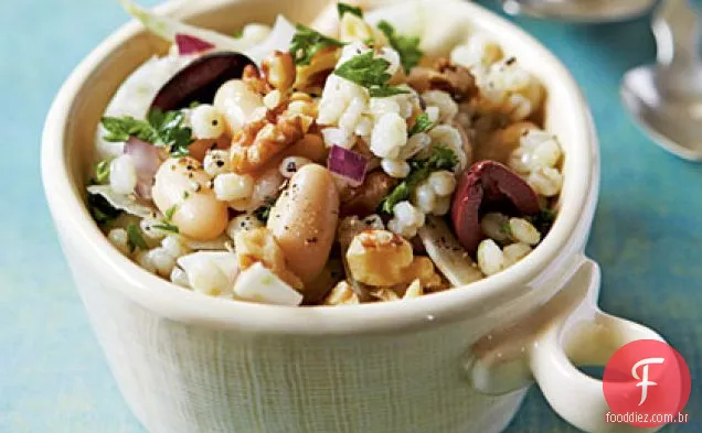 Salada De Cevada Mediterrânea