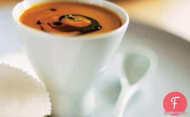 Sopa De Abóbora Perfumada Com Chá