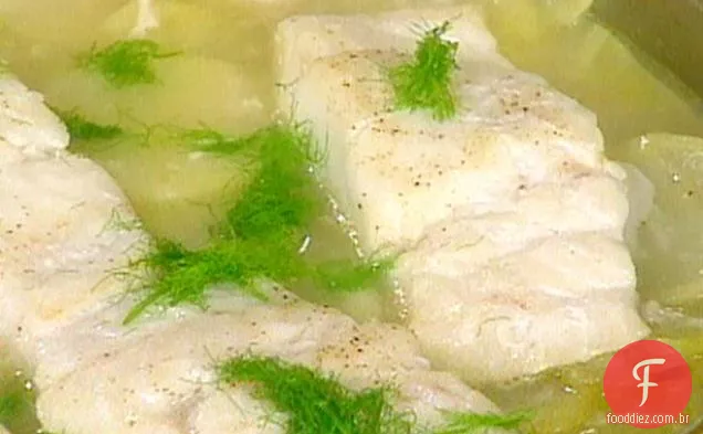Bacalhau com Erva-doce e cebola
