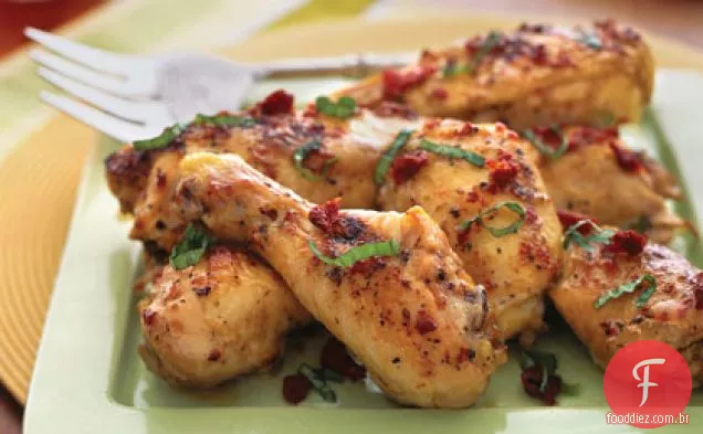 Frango com tomate seco ao sol