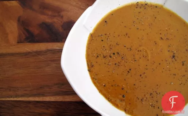 Sopa De Abóbora Com Curry