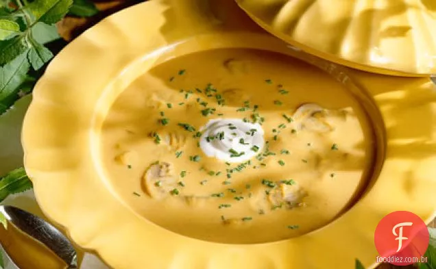 Sopa De Abóbora Com Curry