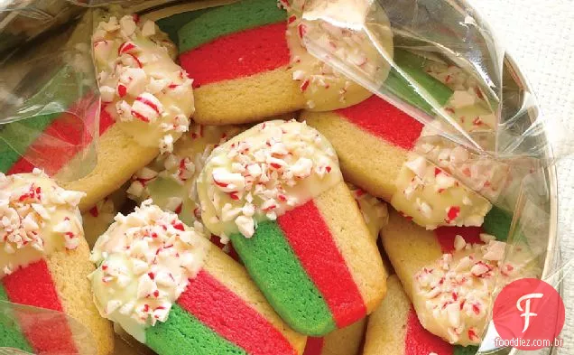 Peppermint Layer Cookies