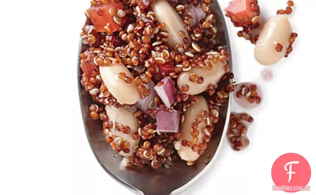 Salada De Feijão Quinoa