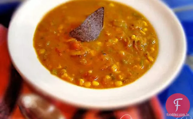 Receita De Sopa De Abóbora Picante Com Leite De Coco