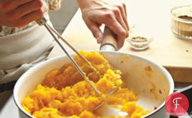 Abóbora com especiarias indianas