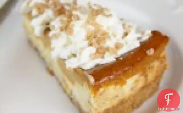 Cheesecake de caramelo-abóbora