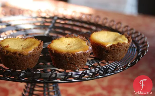 Cheesecake De Abóbora Com Crosta Gingersnap