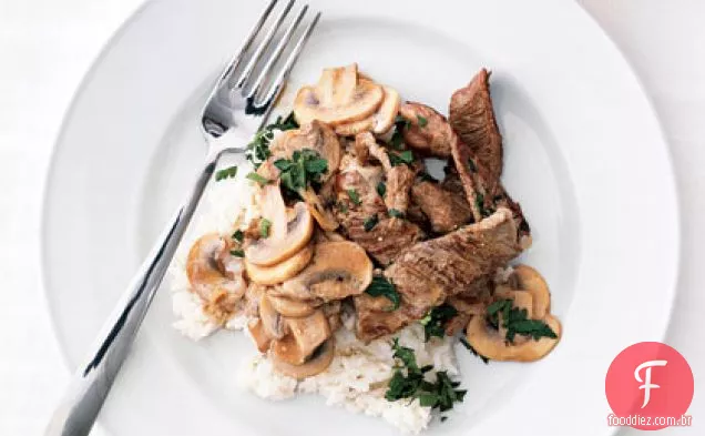 Stroganoff De Carne Rápida