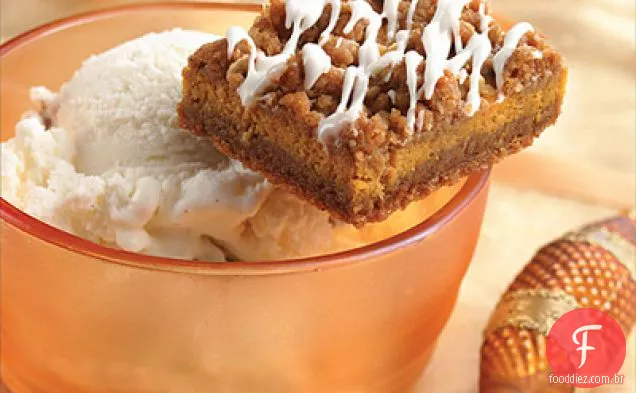 Gingerbread Pumpkin Bars
