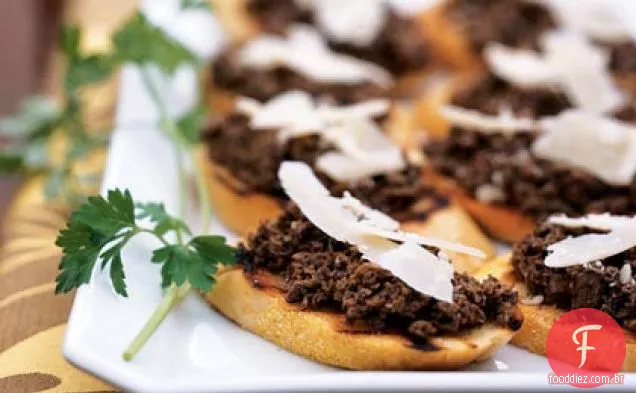 Cogumelo Selvagem Bruschetta