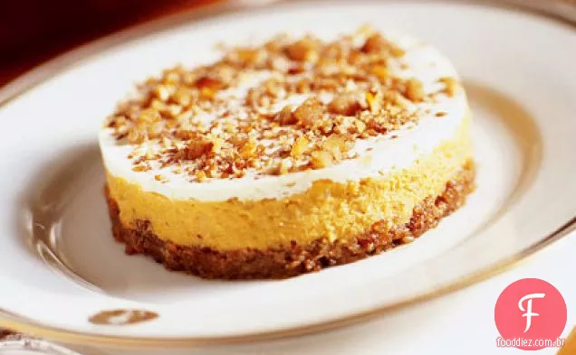 Cheesecakes De Abóbora De Outono