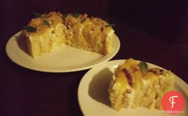 Rolo Rolo Abóbora Cheesecake