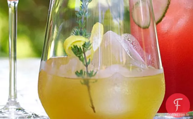 Lemon-Thyme Pimm's Cooler