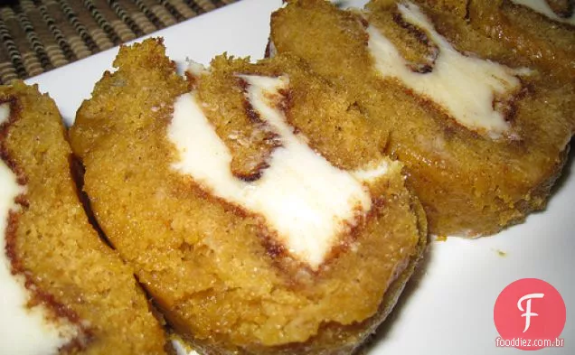 Rolo De Bolo De Abóbora