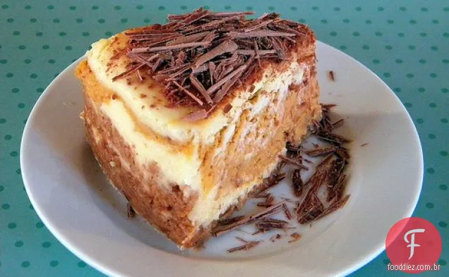 Cheesecake De Abóbora Em Camadas