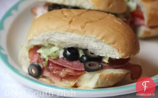 Mini Sanduíches Italianos