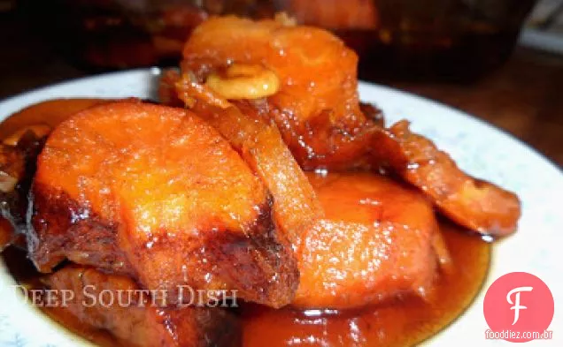 Batatas Doces Vitrificadas Bourbon