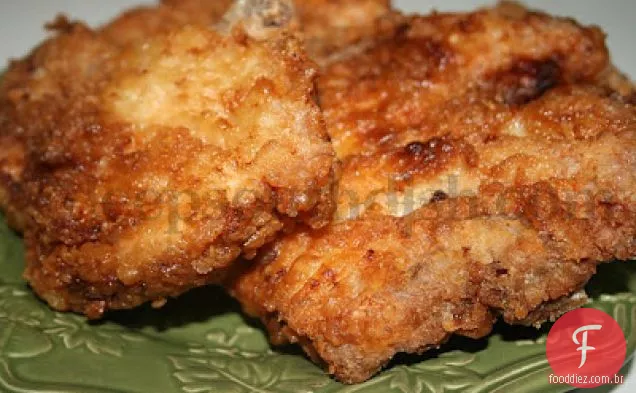 Costeletas De Porco Fritas