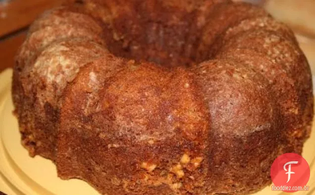 Banana Maple Bundt Cake