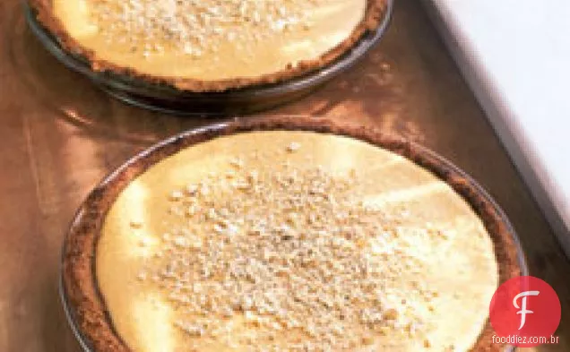 Torta De Abóbora De Noz Preta