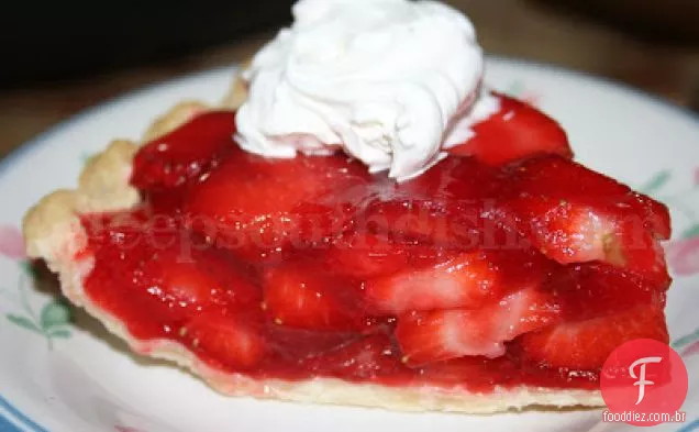 Torta De Morango Fresca
