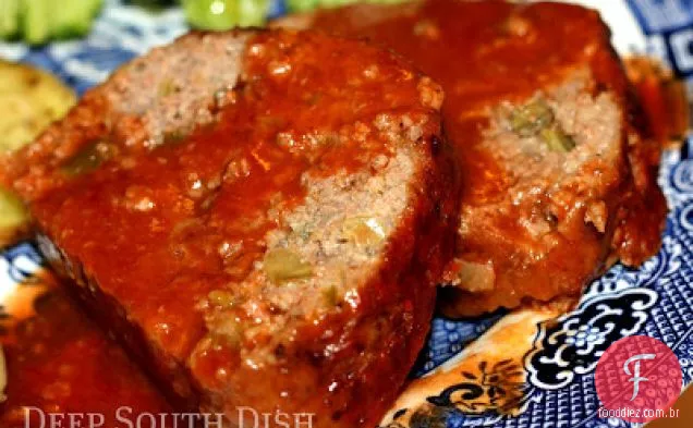 Bolo de carne Crioulo com molho de tomate