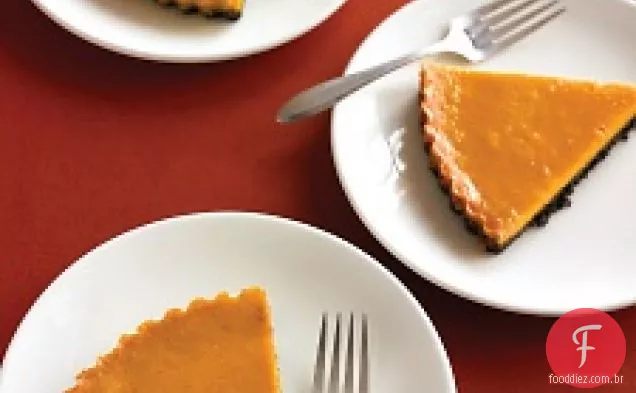Torta de chocolate e abóbora