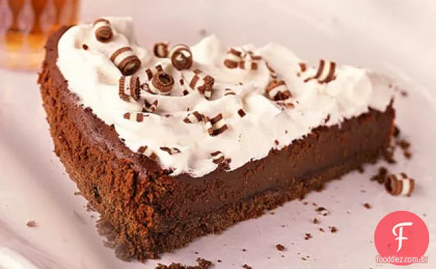 Mint-Fudge Tart