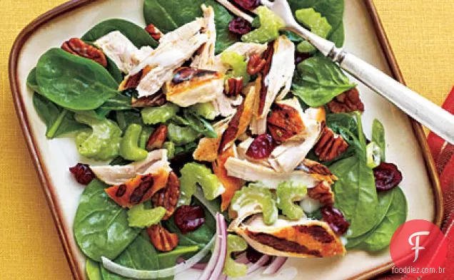Salada De Frango Grelhado Fácil