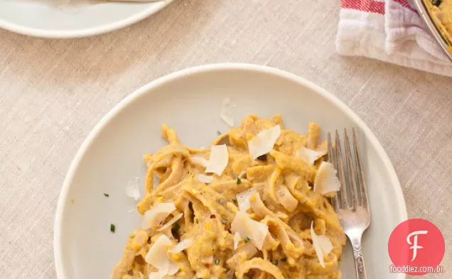 Abóbora Fettuccine Alfredo