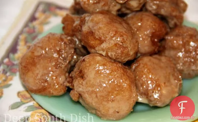 Maple Vitrificado Gota Maçã Bolinhos