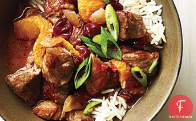 Ensopado De Porco Laranja-Cranberry