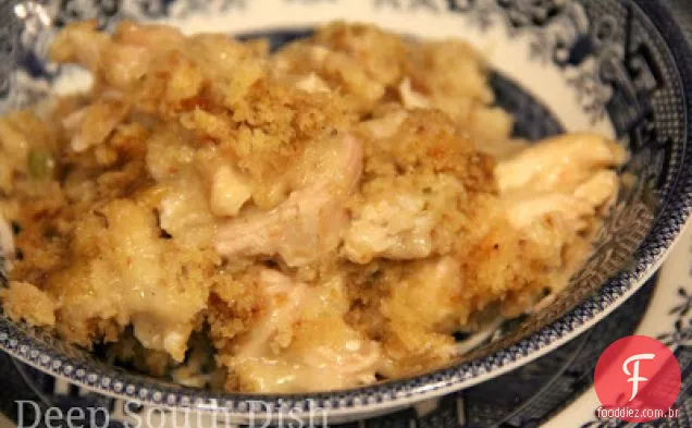 Fácil fogão lento frango e molho