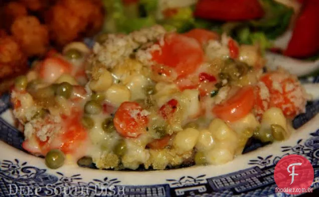 Petit Pois Pea e pimenta caçarola