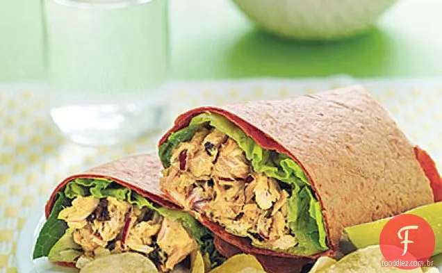 Curry Tuna Wraps